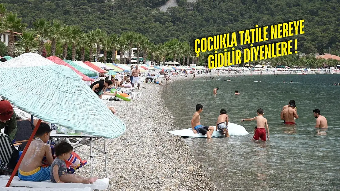 Milas'ta denize girilecek en sığ ve çocuk dostu sahil belli oldu