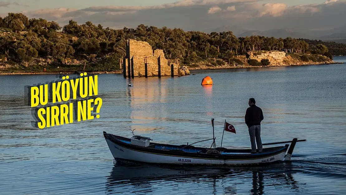 Milas'ta eski balıkçı köyü şimdi yazlık cennete dönüştü