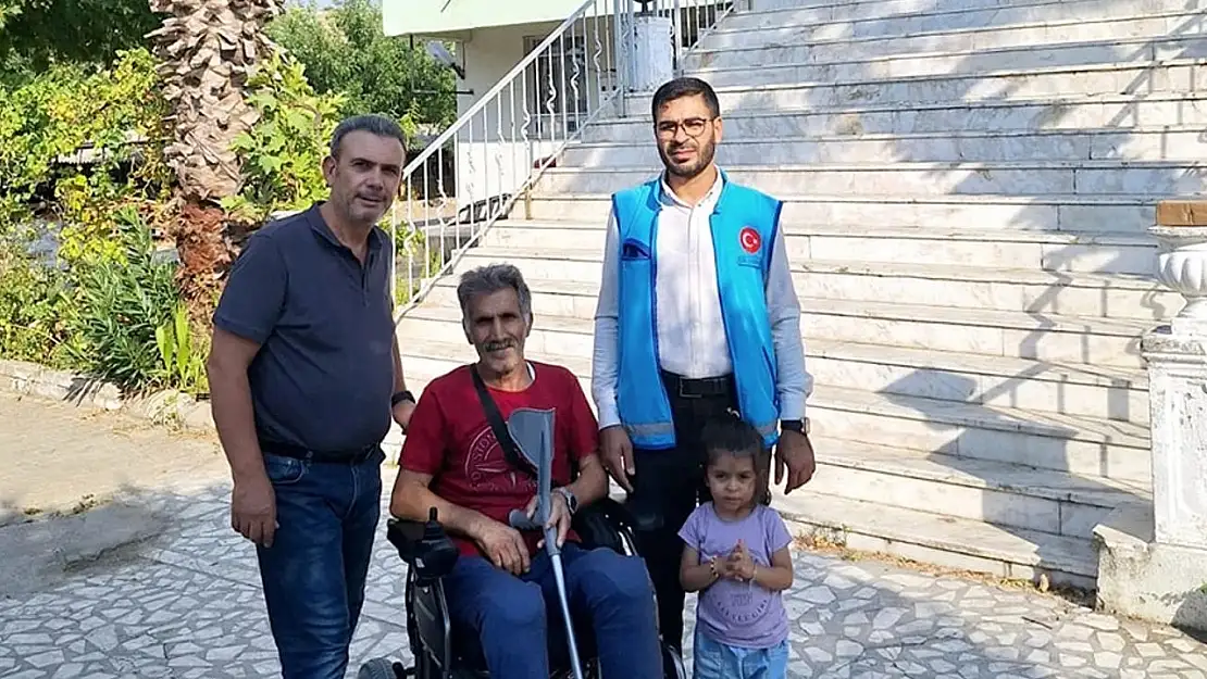 Milas'ta İmamdan Örnek Davranış: Engellilere Umut Oluyor