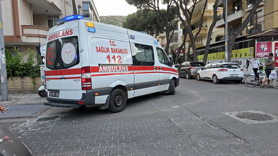Milas'ta korkutan kaza: İki motosiklet kavşakta çarpıştı bir kişi yaralandı
