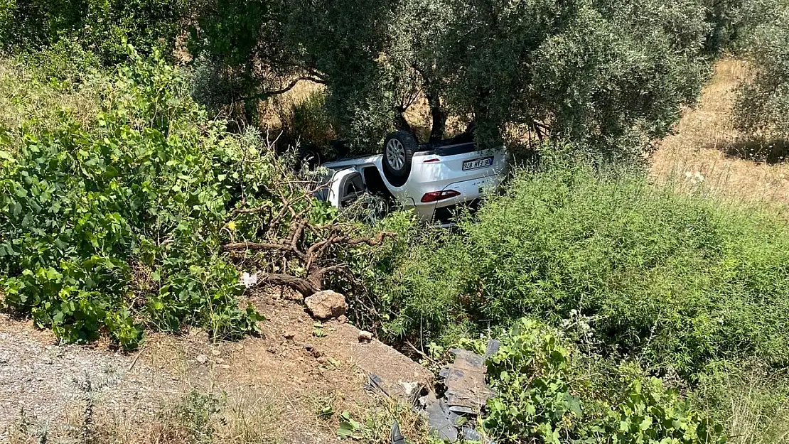 Milas'ta Korkutan Kaza: Otomobil Takla Attı 3 Kişi Yaralandı