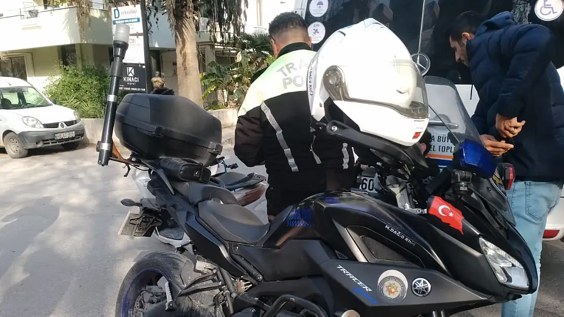 Milas'ta motosiklet denetimleri sıkılaştırıldı