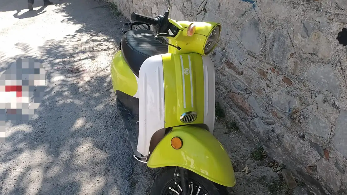 Milas'ta motosiklet sürücüsü kazada yaralandı