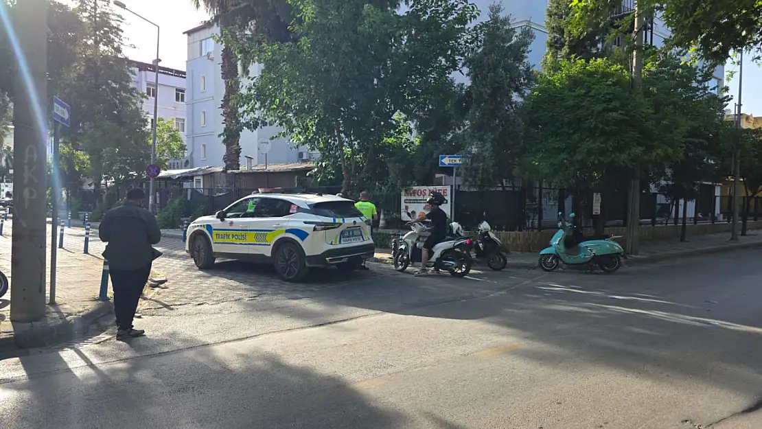 Milas'ta motosikletler çarpıştı: 1 kişi yaralandı