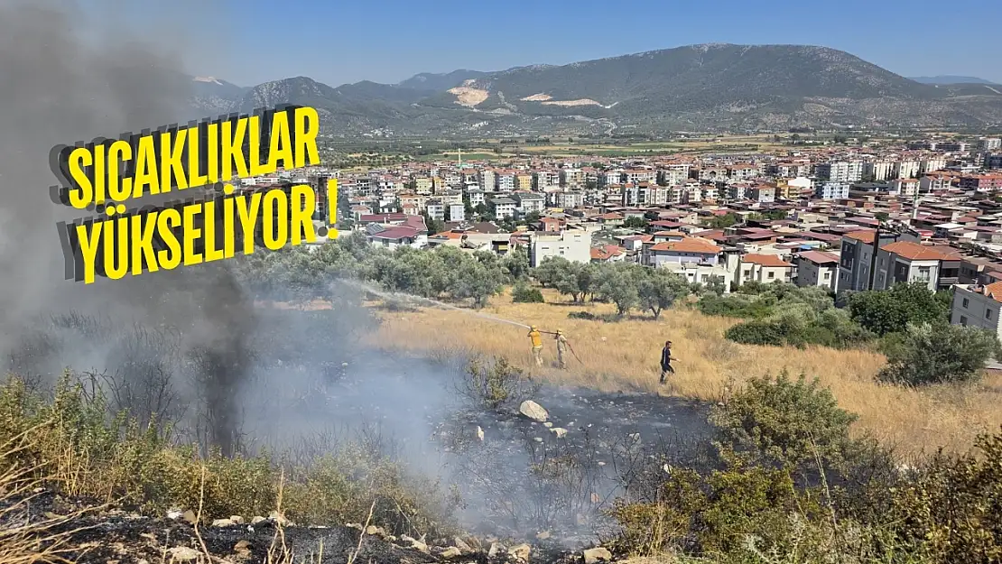 Milas'ta Sıcaklıklar 6 ila 12 Derece Artacak Ormanlarda Alarm