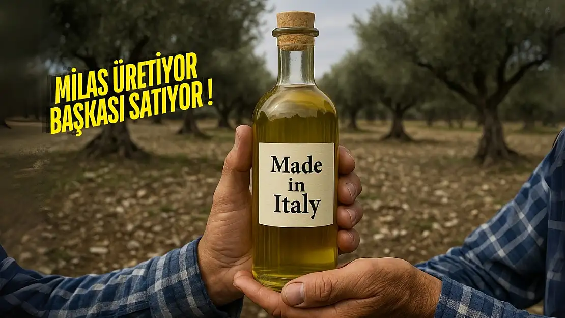Milas'ta üretilen zeytin yağı Avrupa'da 'İtalyan' diye satılıyor