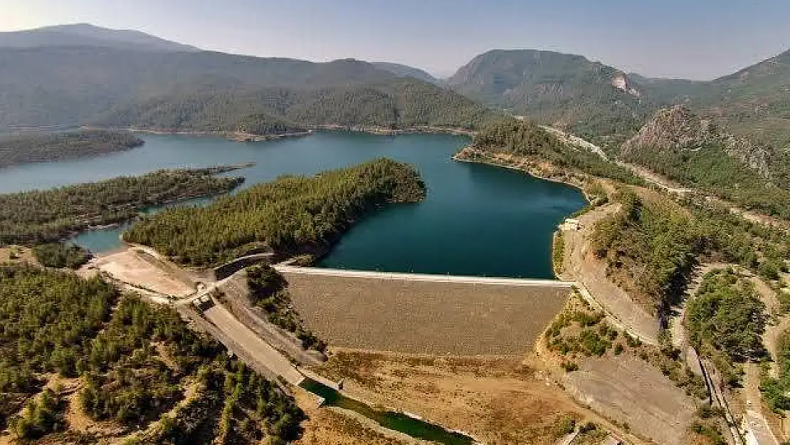 Milas'ta Yağışlar Barajların Doluluk Oranını Artırdı