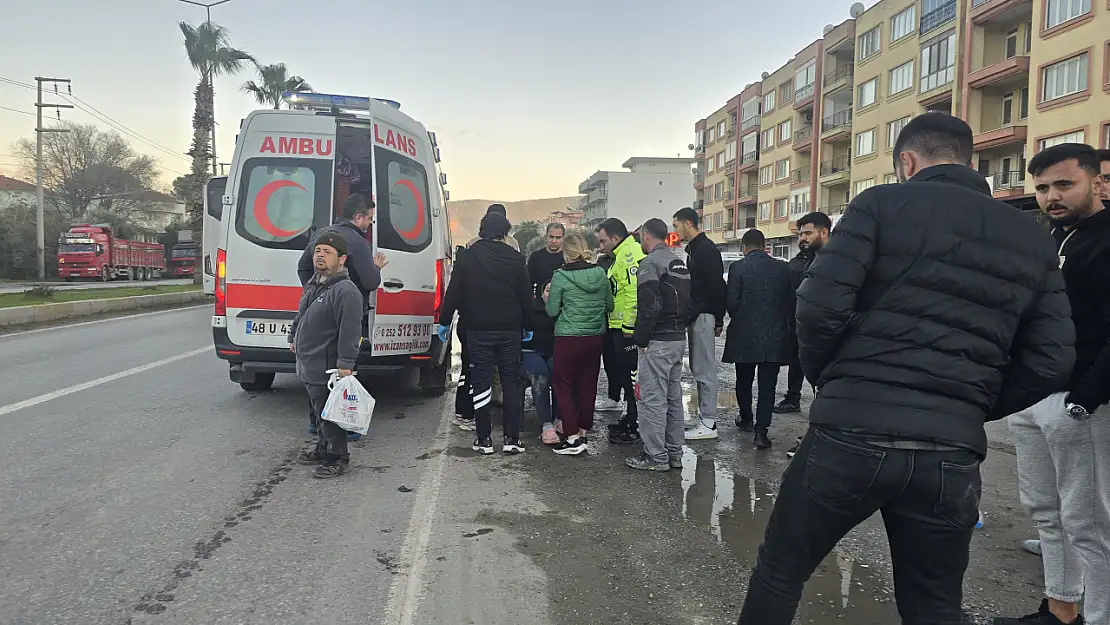 Milas'ta Yolun Karşısına Geçmek İsteyen Yayaya Otomobil Çarptı