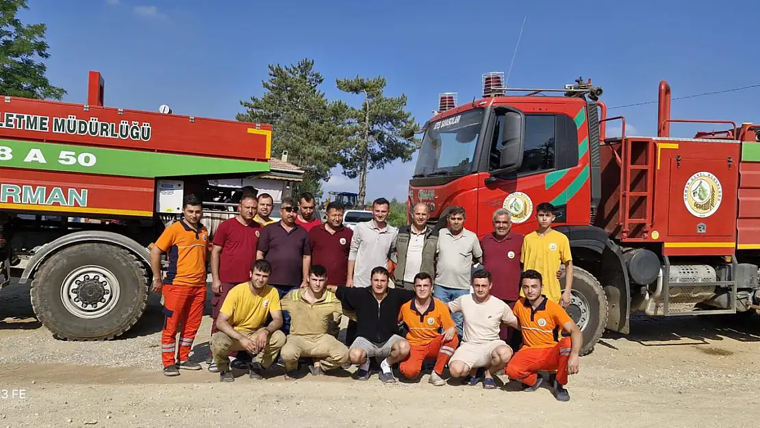 Milaslı Ateş Savaşçıları Bursa'dan Dualarla Uğurlandı