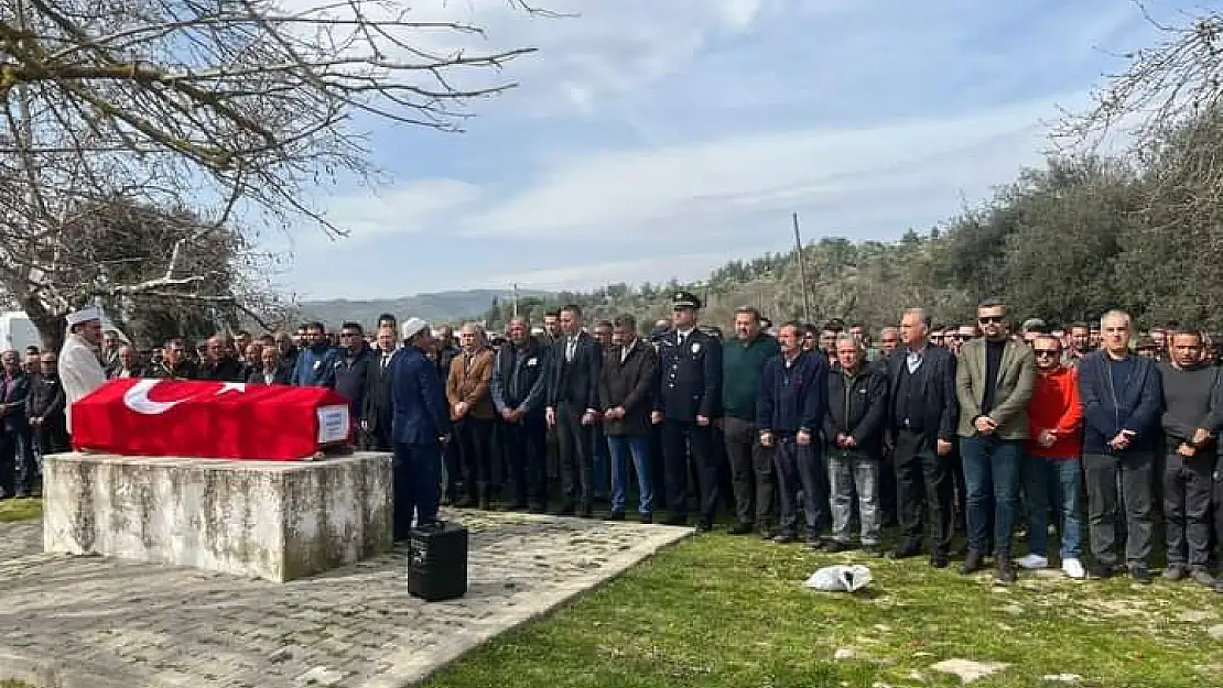 Milas’lı polis memuru Burhan Kurtuluş, Kızılcayıkık’ta toprağa verildi