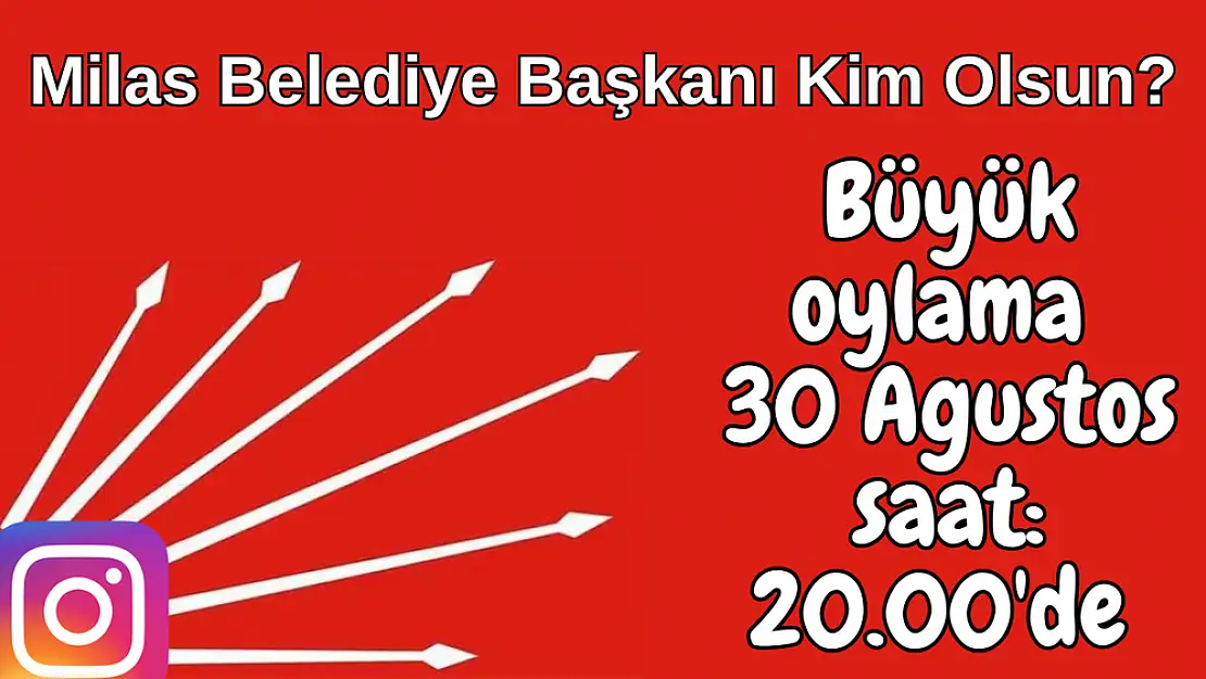 Milaslılar CHP’li Bir Belediye Başkanı Seçmek İsterlerse Kimi Seçer?: Anketi Başlıyor