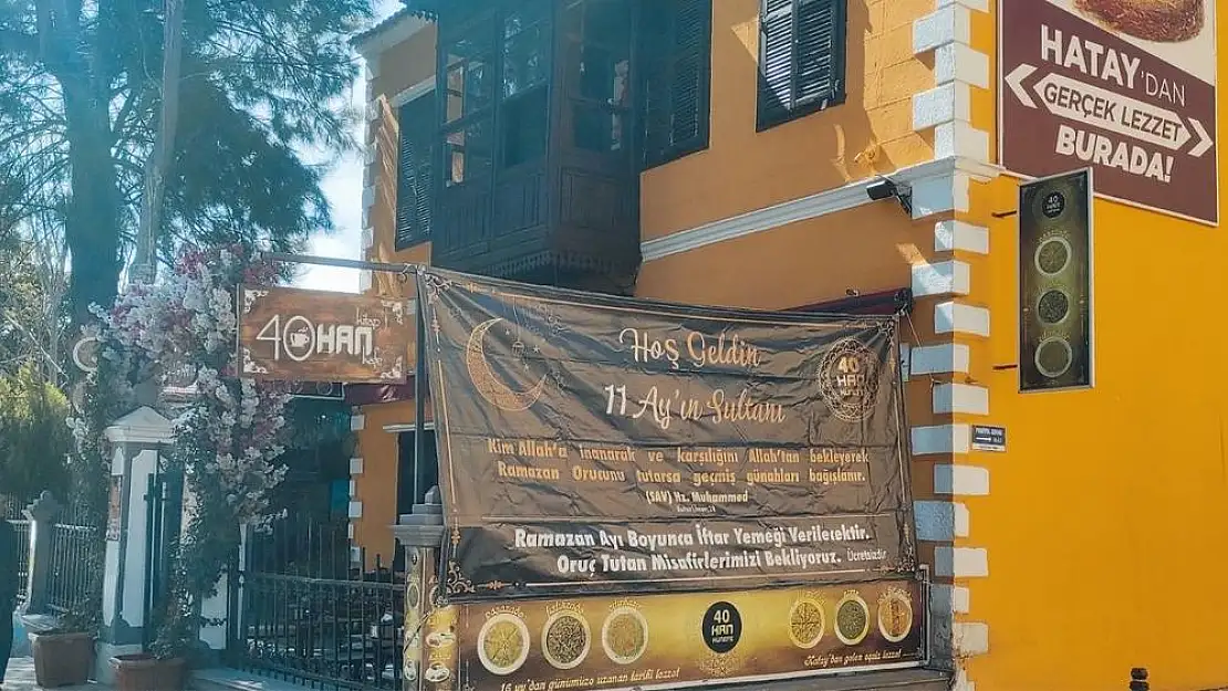 Milas’ta 40 Han Cafe, Ramazan Ayında Ücretsiz İftar Geleneğini Sürdürüyor