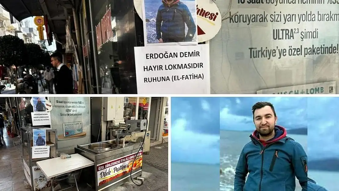 Milas’ta Anlamlı Vefa: Arkadaşları Erdoğan Demir İçin Hayır Lokması Döktürdü