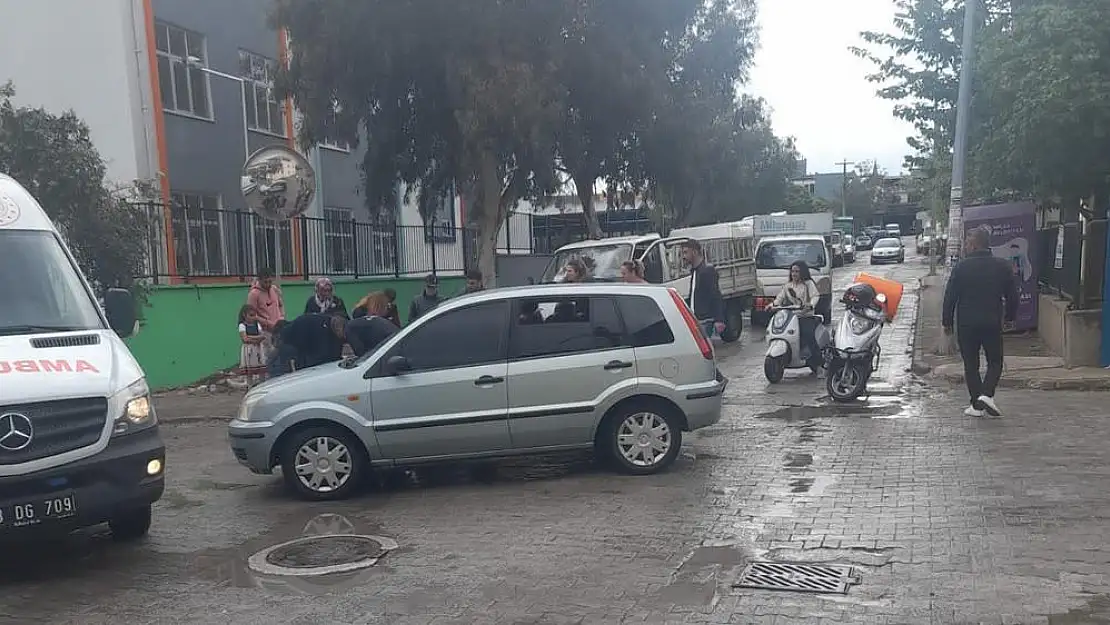 Milas’ta Motorsiklet ve Otomobil Çarpıştı: Bir Kişi Yaralandı