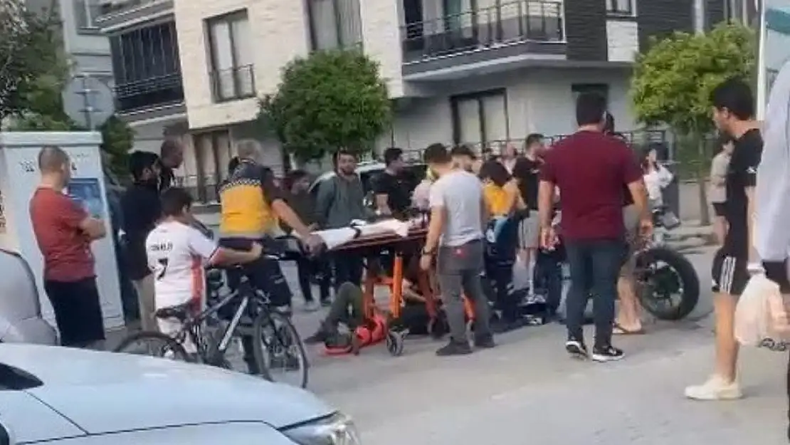 Milas’ta Motosiklet Bisiklet ile Çarpıştı, 2 Kişi Yaralandı