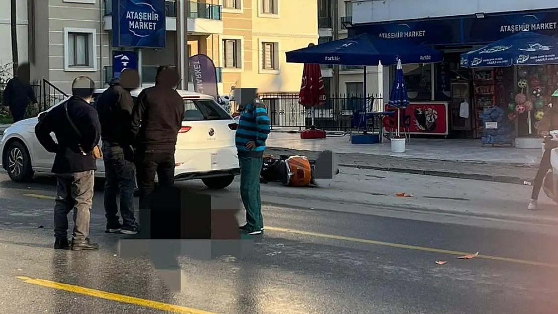 Milas’ta Motosiklet ve Otomobil Çarpıştı: 1 Yaralı