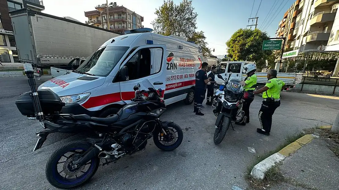 Milas’ta Şaşkına Çeviren Kaza: Yaralandı, Koşarak Kaçtı