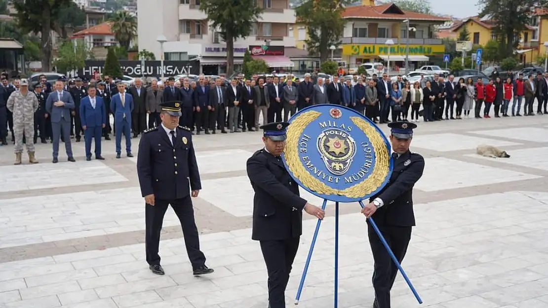 Milas’ta, Türk Polis Teşkilatının 178. Kuruluş Yıldönümü Kutlandı