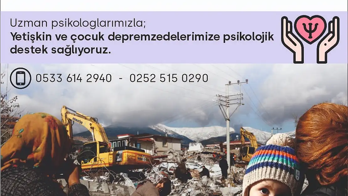 Milas Belediyesi’nden Depremzedelere Psikolojik Destek