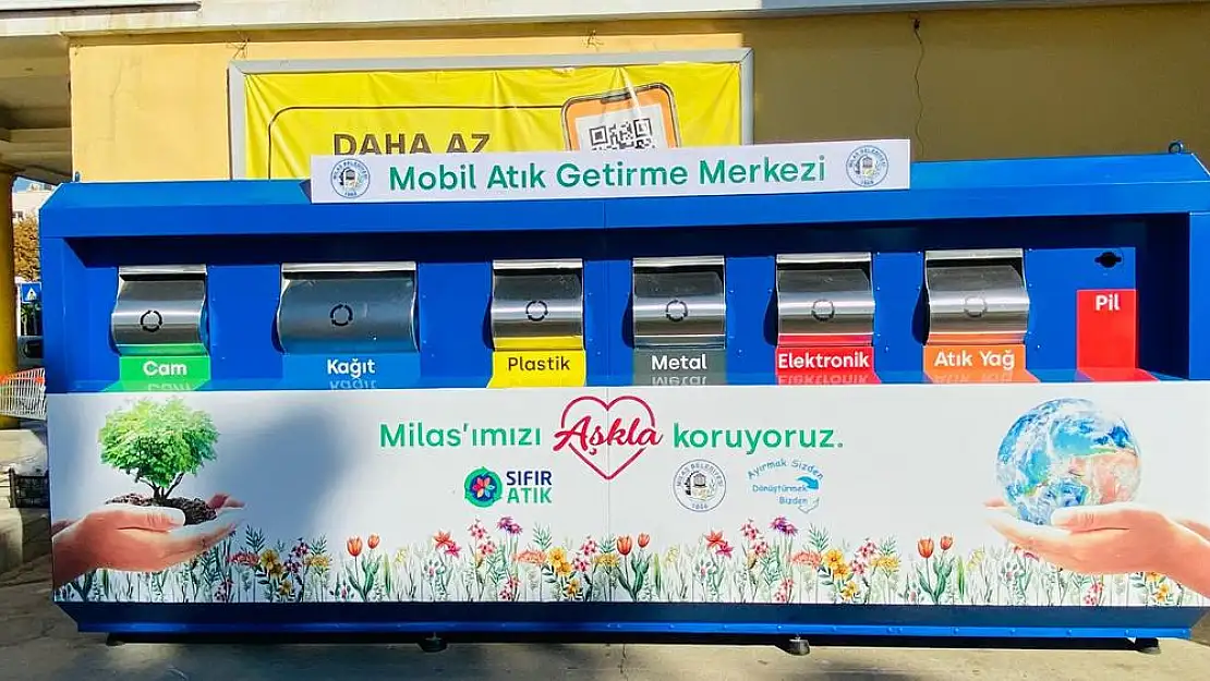 Mobil Atık Getirme Merkezi ile HİÇ BİR ATIK ÇÖP DEĞİLDİR…