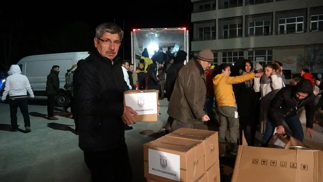 Muğla Üniverstitesi Deprem Bölgesinde Yemek Hizmeti verecek