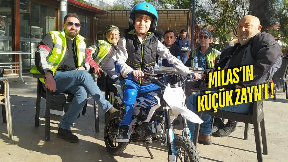 Odun Kesme Motorundan Motosiklete! Milaslı 7 Yaşındaki Talha Esenkaya Motofest'te İlgi Odağı Oldu