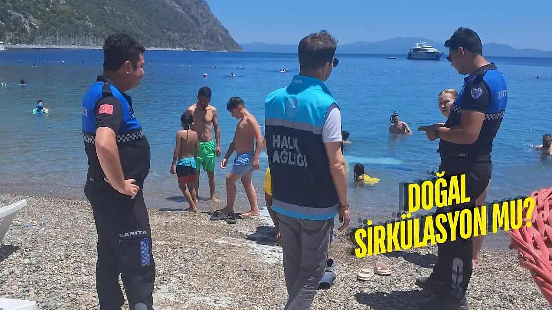 Ören Denizi'ndeki Renk Değişimi Şikâyet Konusu Oldu Kurumlar Harekete Geçti