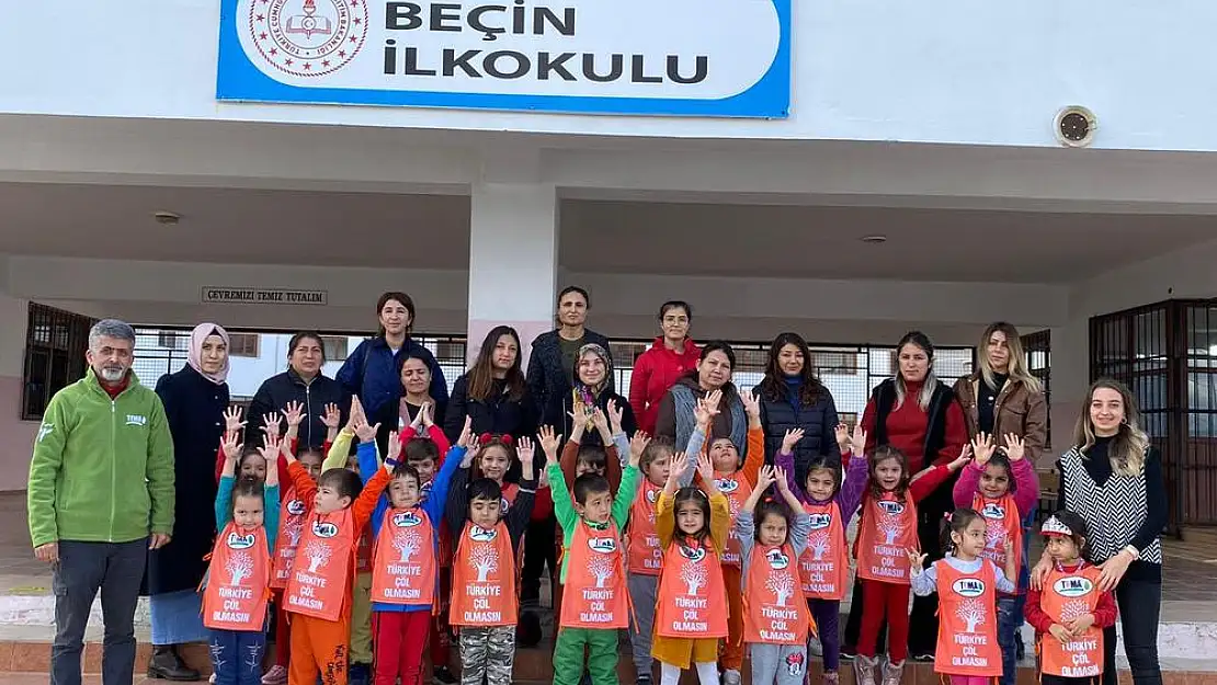 TEMA temsilcileri ve minikler, renkli ve eğitici bir etkinlik gerçekleştirdi