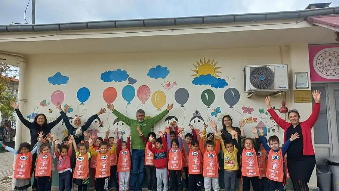 TEMA Vakfı, Milas’ta Anaokulu Öğrencilerine Toprak, Hava ve Su Eğitimi Verdi