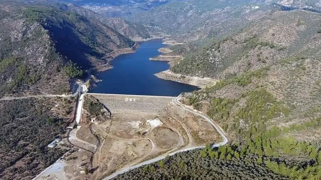 Yağışlar Milas barajlarını etkilemedi, Su seviyeleri gittikçe azalıyor