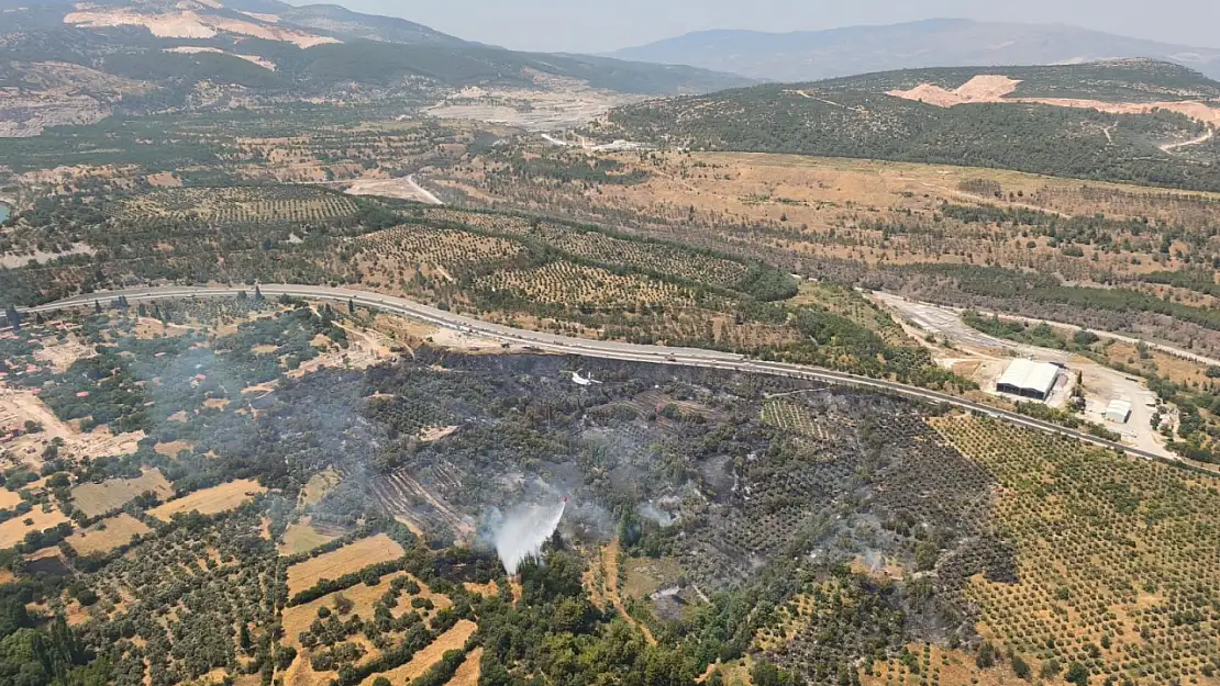 Yatağan'da Çıkan Yangın Kısa Sürede Kontrol Altına Alındı