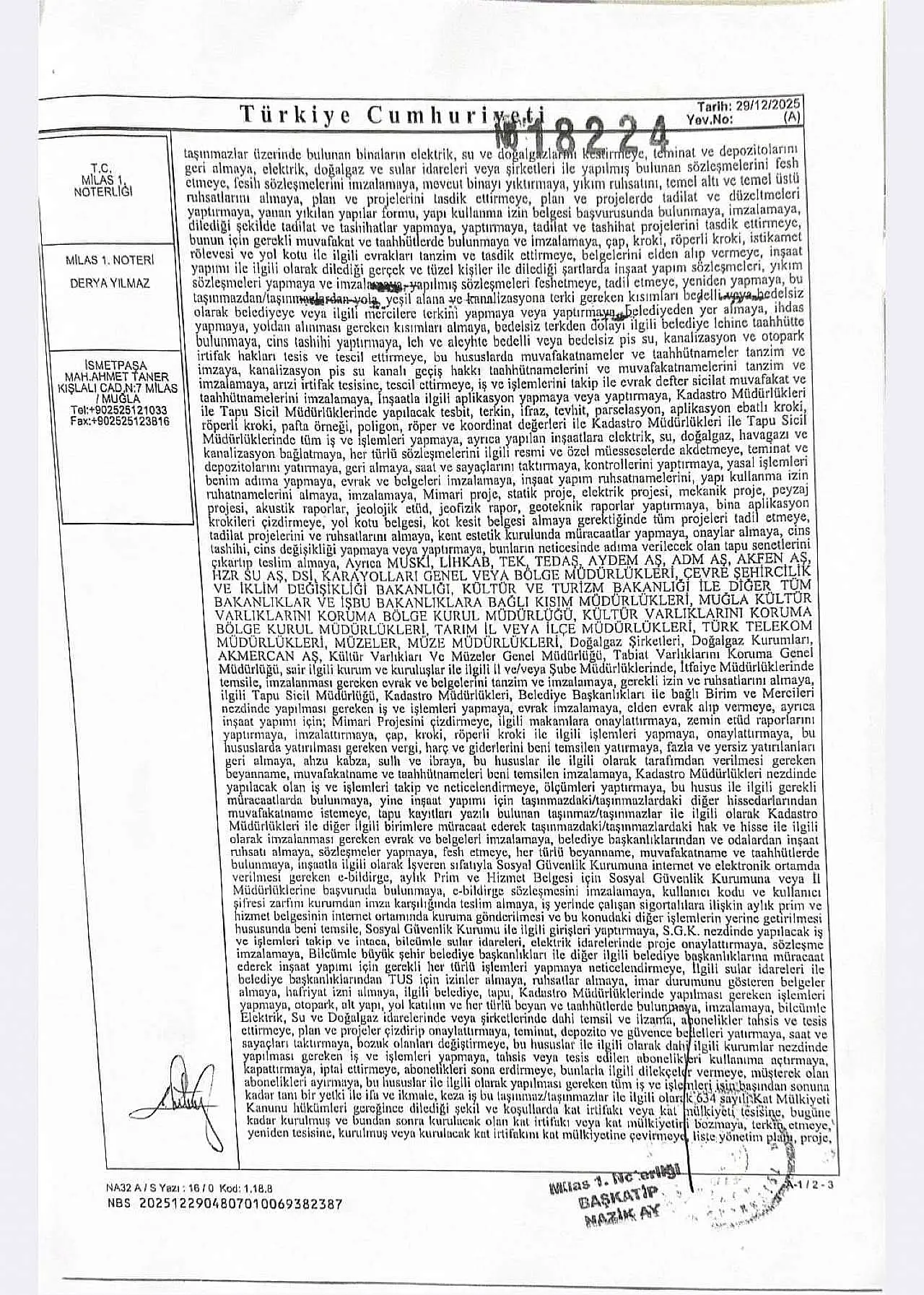 Kadem Mete: 'Vekâlet sorumluluğu kaldırmaz, 27 zeytin ağacı kesildi'