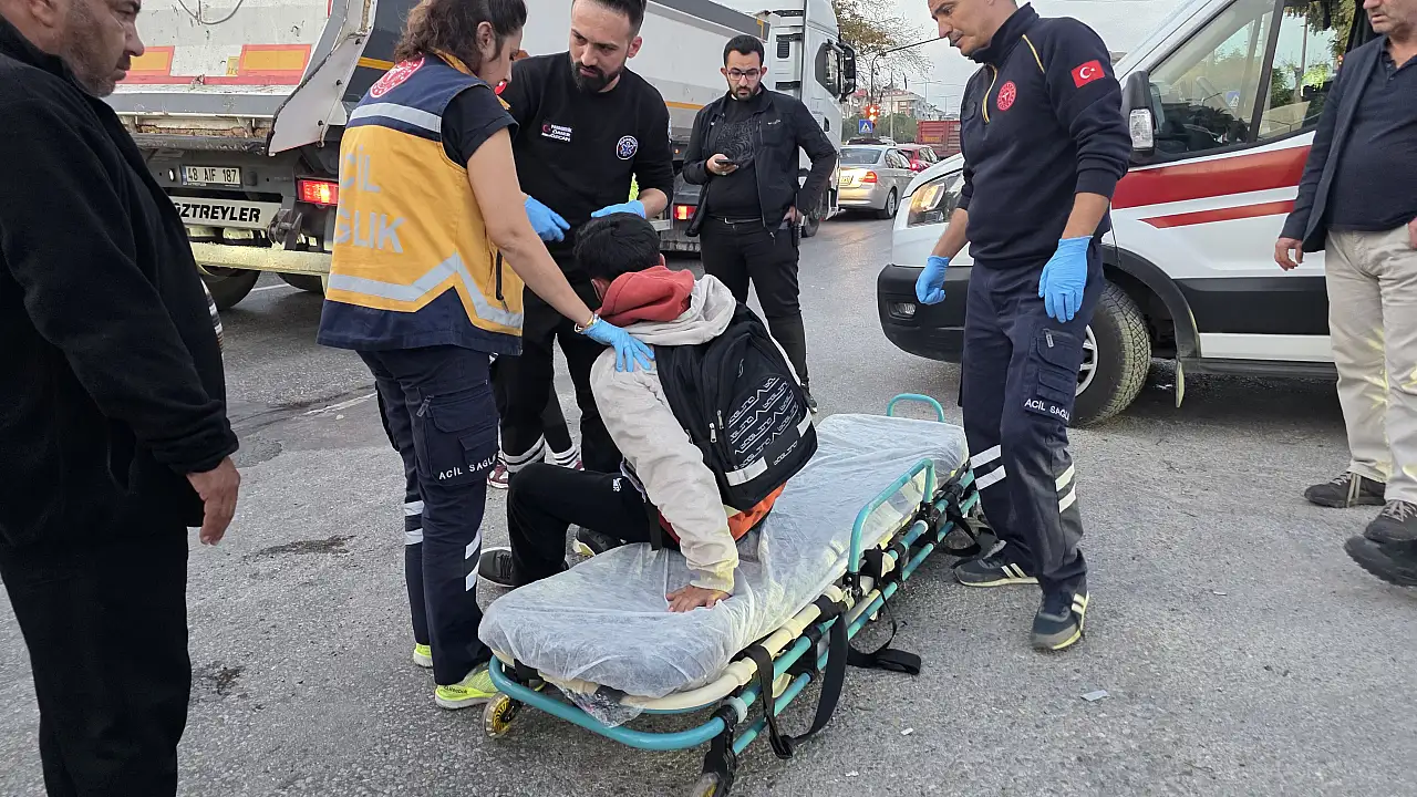 Milas'ta Elektrikli Bisiklet Kazası: Sürücü Yaralandı