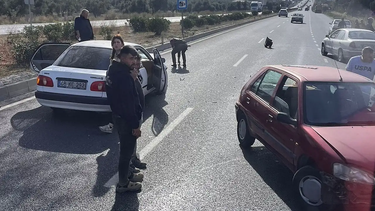 Milas-Bodrum Karayolu'nda Kaza: Bir Kişi Yaralandı