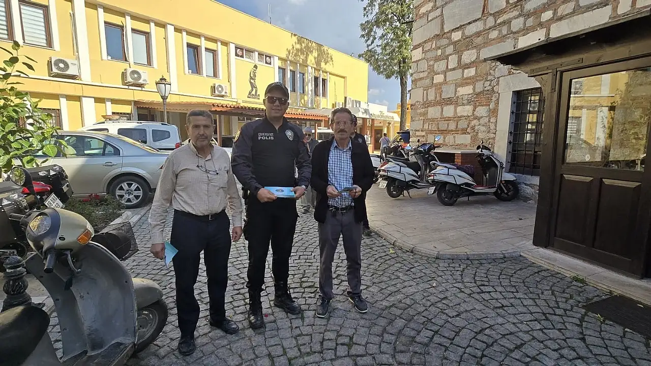 Milas'ta Emniyet Ekiplerinden Vatandaşa Dolandırıcılık Uyarısı