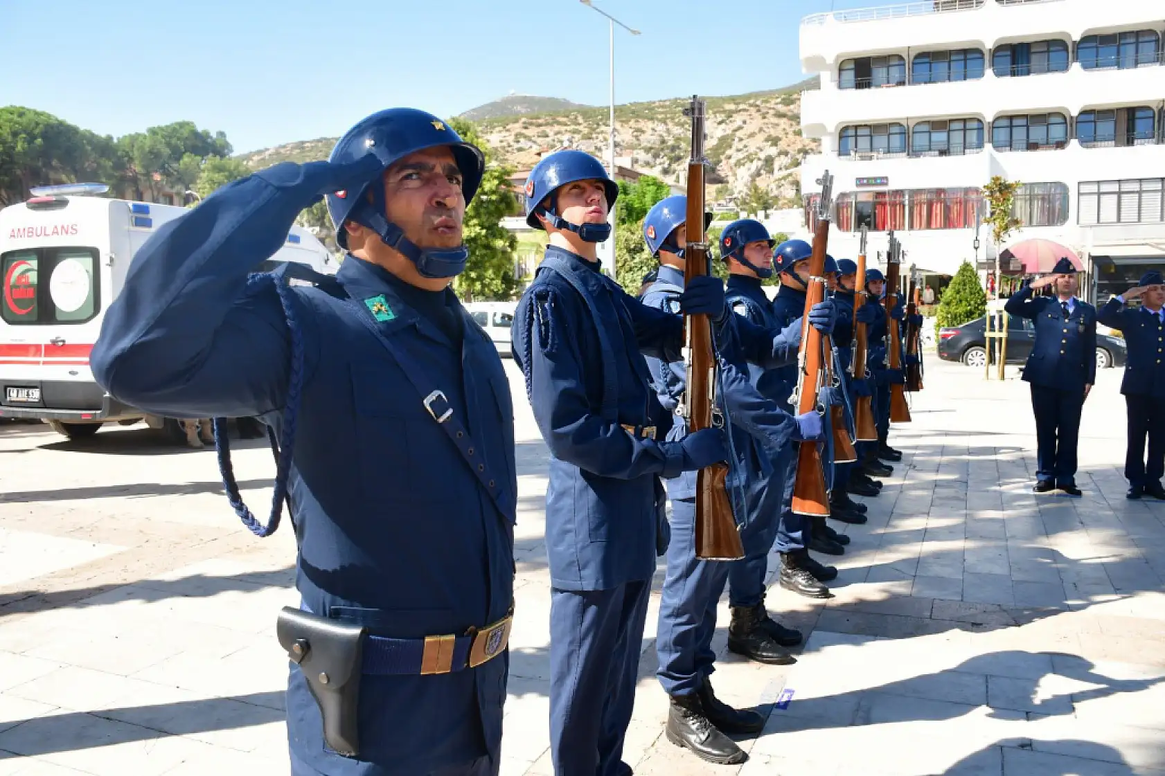 Milas'ta kahraman gaziler unutulmadı