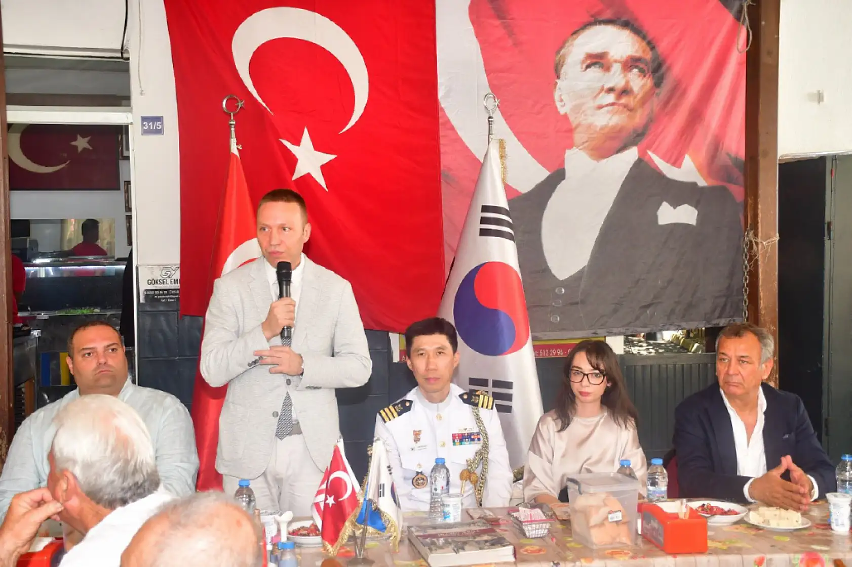 Güney Kore Savunma Ataşesi'nden Milas Gazilerine Ziyaret