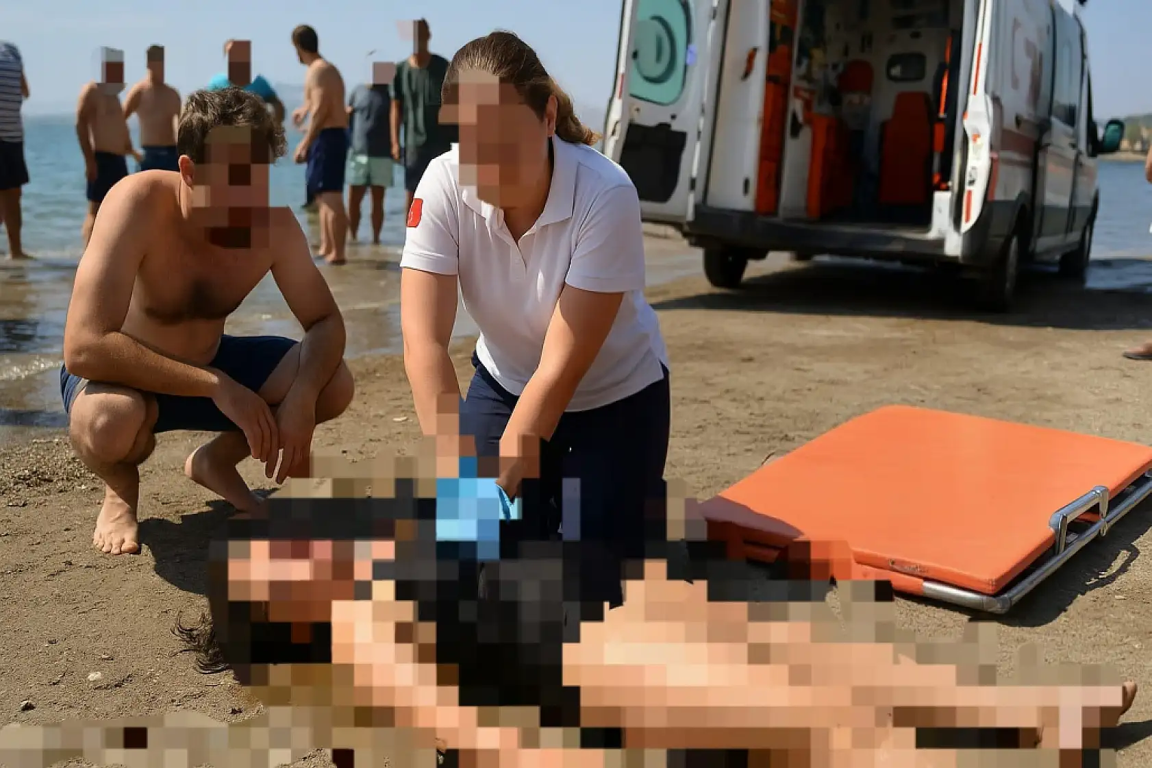 Güllük'te Boğulma Tehlikesi: Vatandaşların Müdahalesiyle Kurtarılan Kadın Yoğun Bakımda