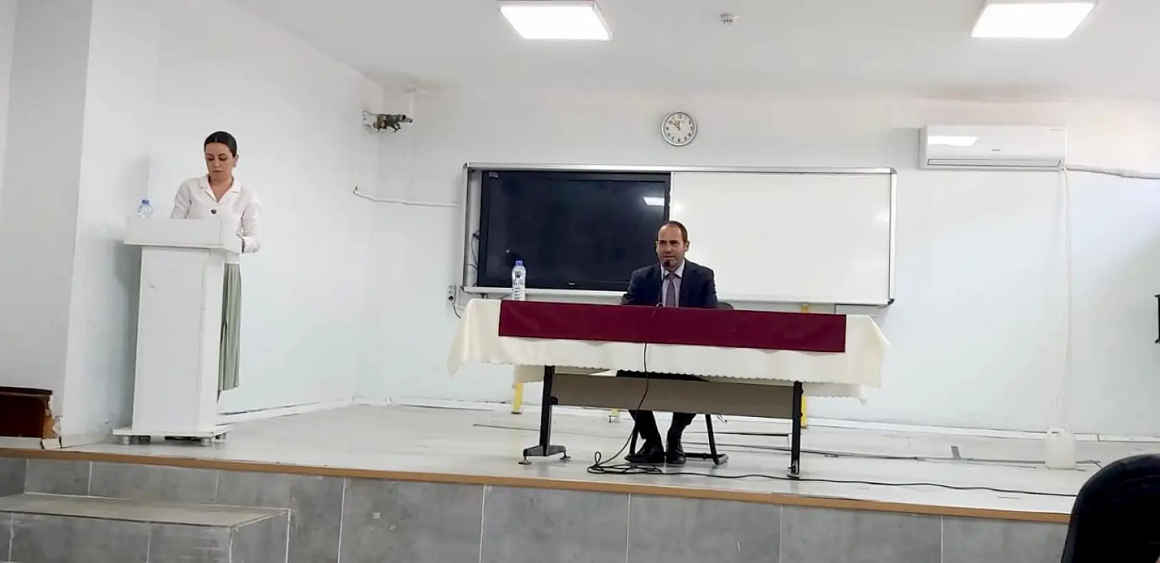 Başsavcı ve fakülte dekanı Milas'ta öğrencilerle buluştu