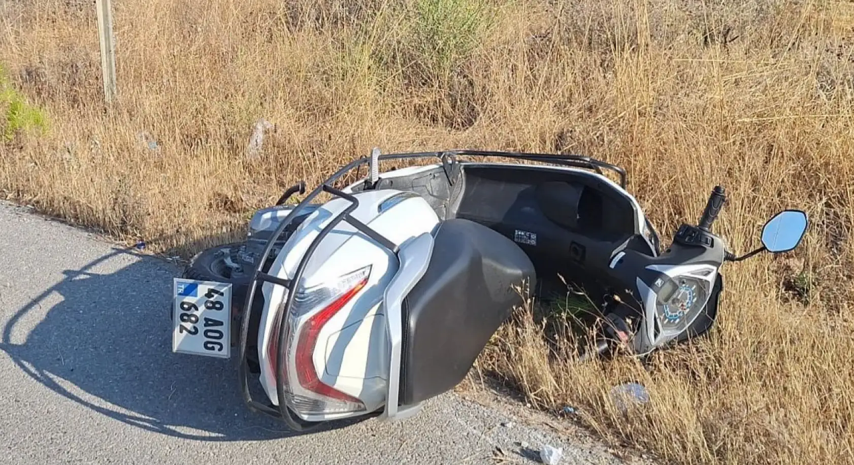 Milas Bodrum Karayolunda Zincirleme Kaza: 9 Araç Birbirine Girdi 2 Kişi Yaralandı