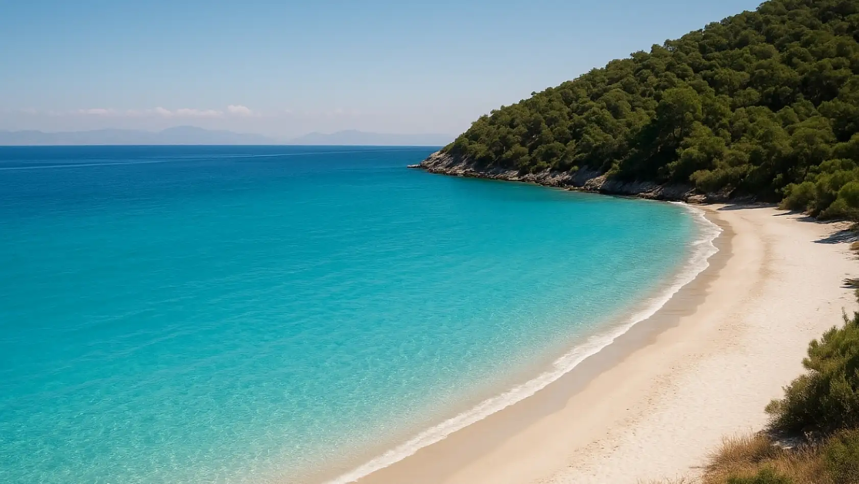 Milas'ta keşfedilen koy Maldivler ile kıyaslanıyor