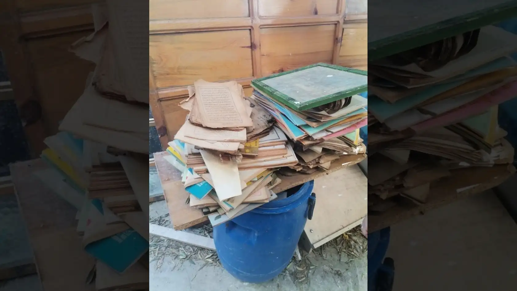 Milas Kurşunlu Camii'nde skandal: Kur'an sayfaları ve dini kitaplar yerlere saçıldı çöpe atıldı