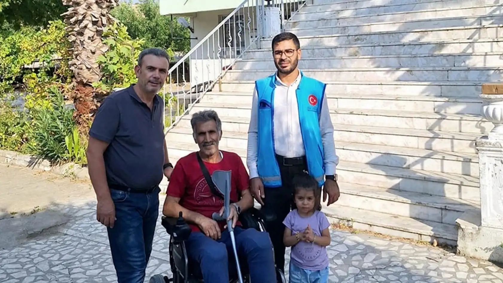 Milas'ta İmamdan Örnek Davranış: Engellilere Umut Oluyor