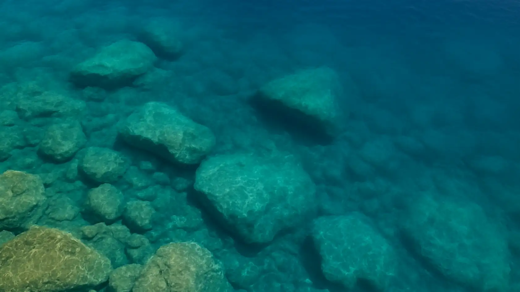 Milas'ta kimsenin bilmediği mavi bir dünya ortaya çıktı