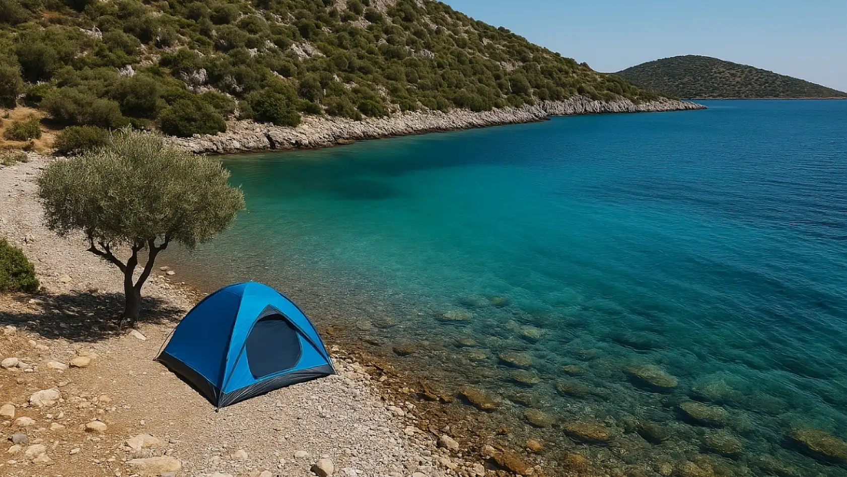 Milas'ta kampçılar gizli cenneti paylaştı: Artık saklı değil