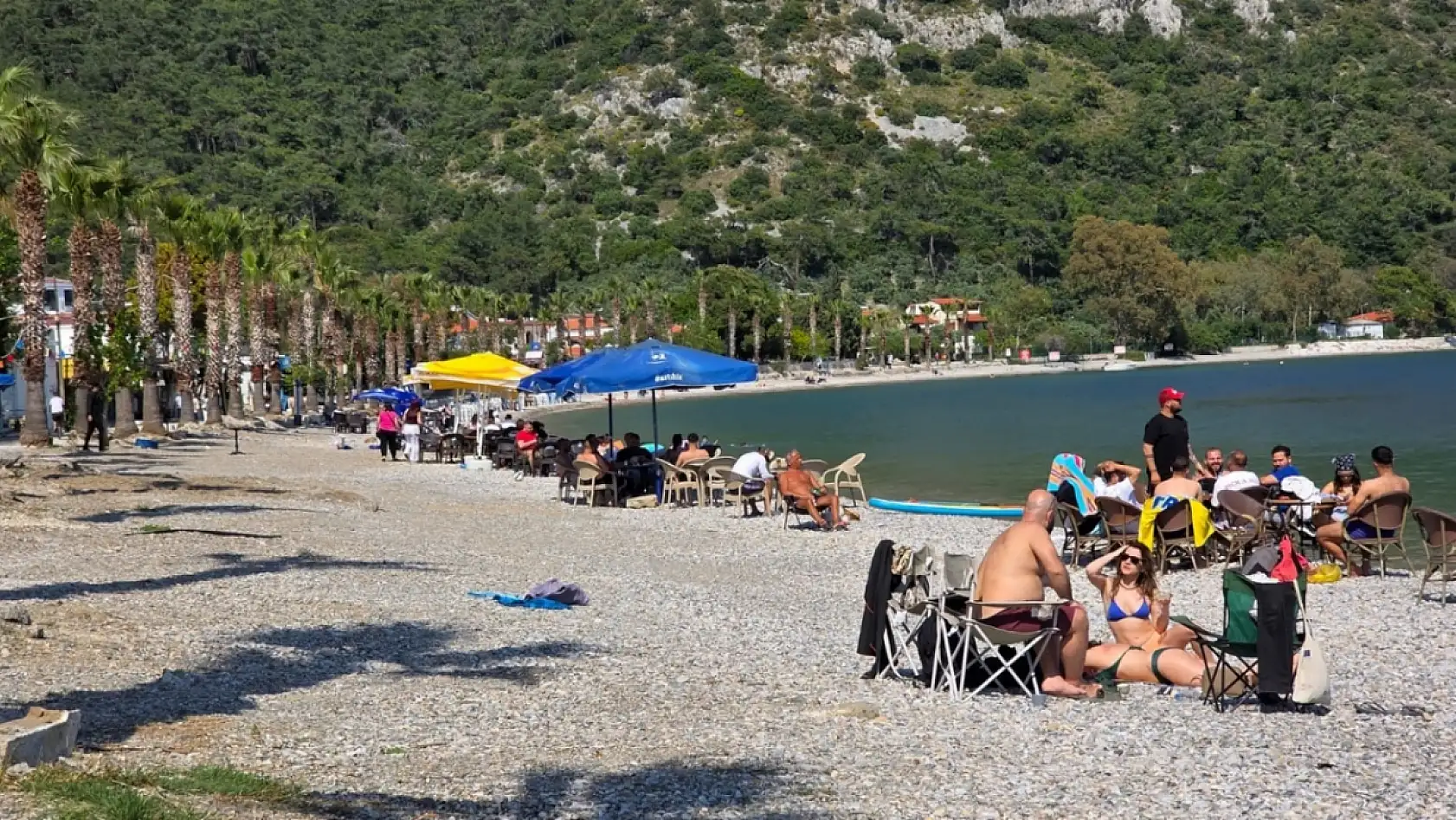 Milas'ta yaz turizminin gözdesi olan plajlarda yoğunluk artıyor