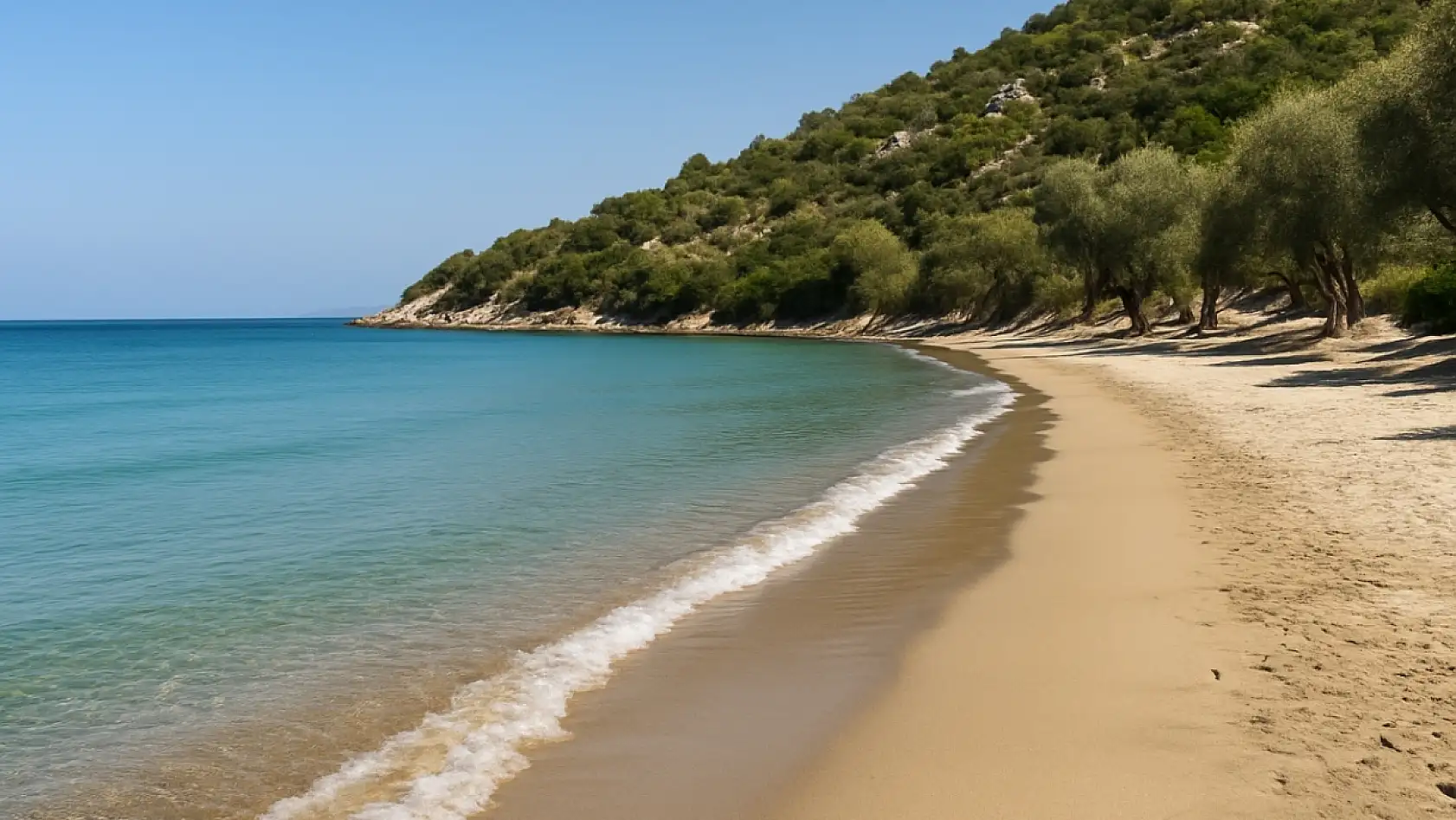 Milas'ta keşfedilen koy Maldivler ile kıyaslanıyor