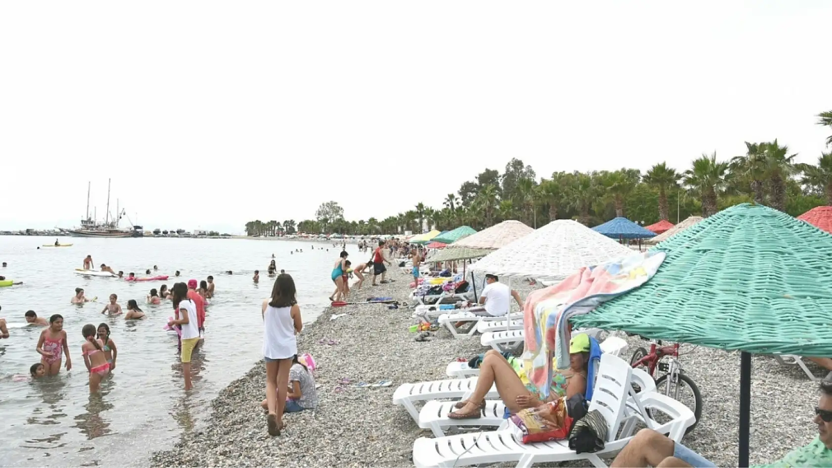 Milas'ta denize girilecek en sığ ve çocuk dostu sahil belli oldu