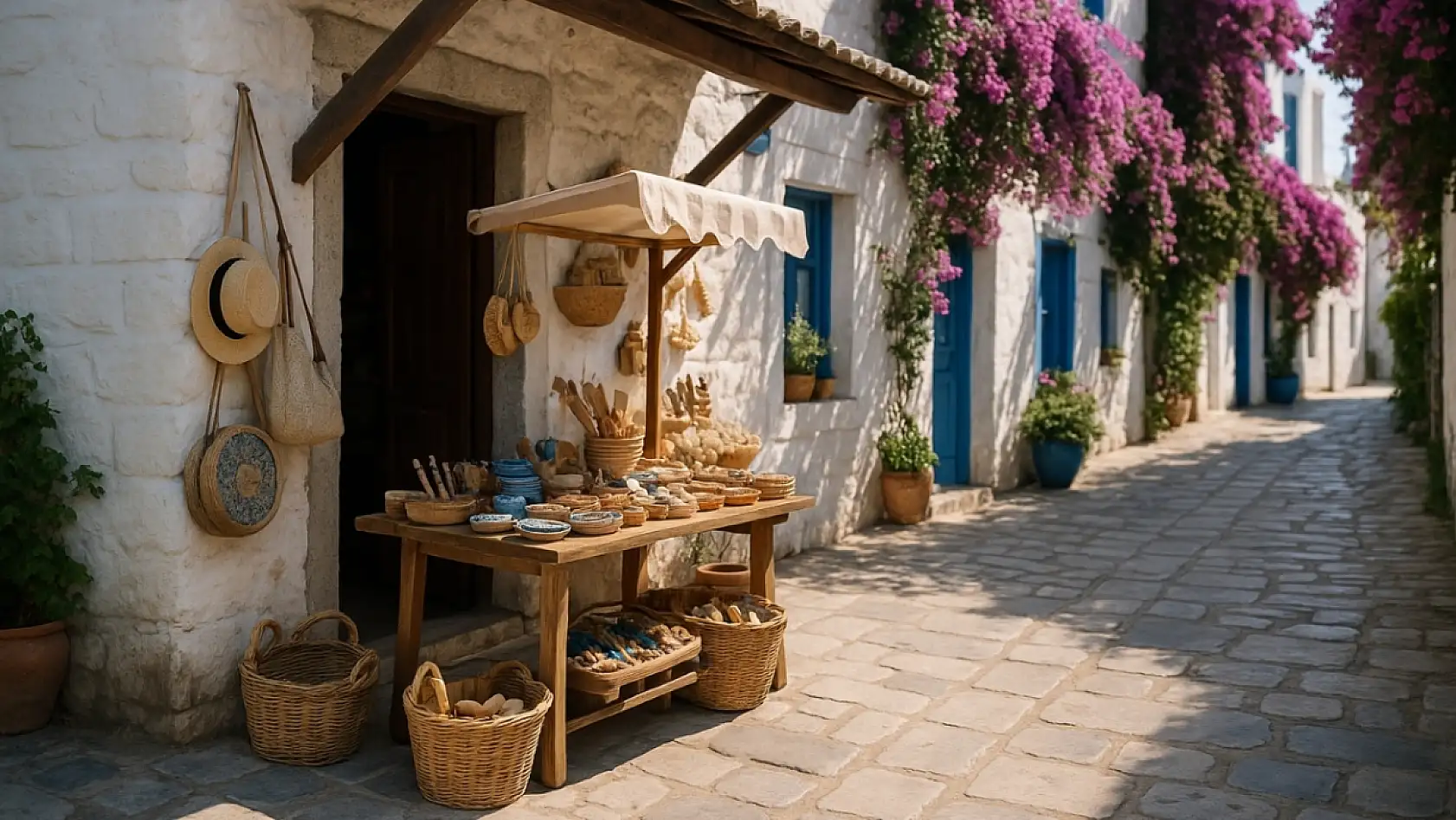 Bodrum'daki bu sokak turistlerin en çok fotoğrafladığı yer oldu