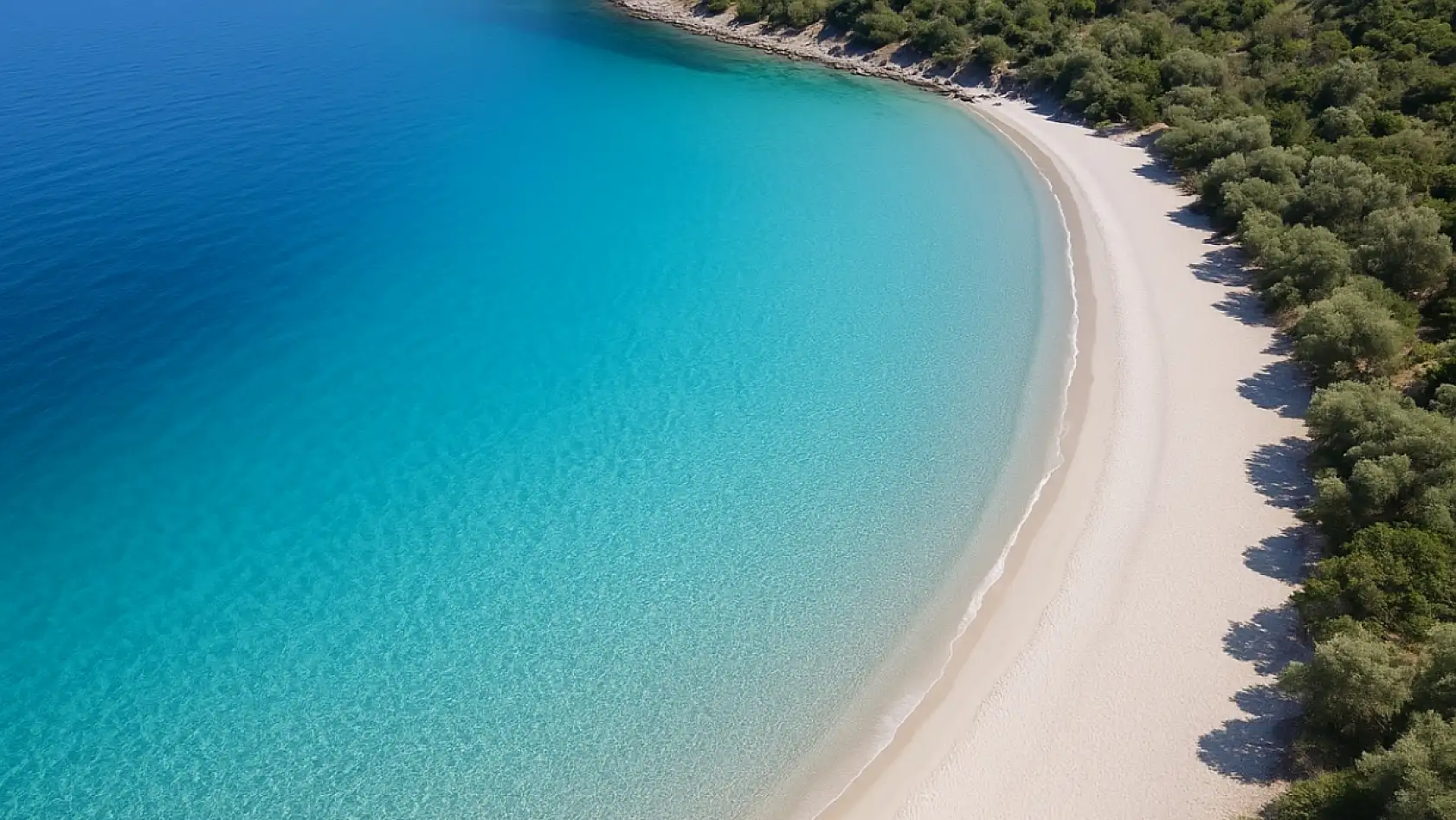 Milas'ta keşfedilen koy Maldivler ile kıyaslanıyor